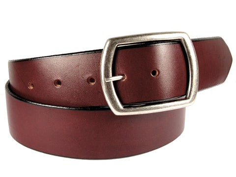 Cognac Latigo Wide Leather Belt