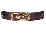 Classic Seahawks Leather Wristband