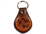 Celtic Colts Leather Keychain