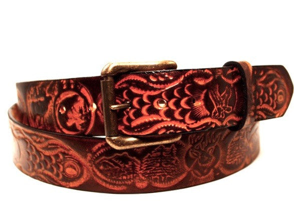 Big Country Leather Belt | Made in Seattle | Marakesh Leather Big Country Leather Belt | Made in Seattle | Marakesh Leather