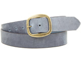 Denim Leather Belt