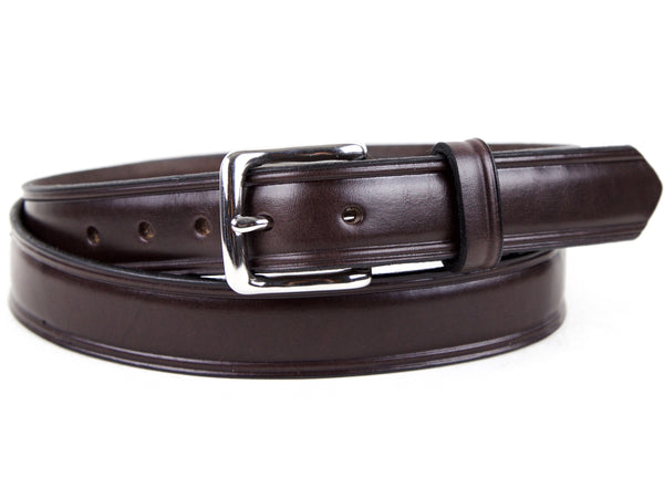 Brown Leather Dress Belt | Handmade in Seattle | Marakesh Leather Brown Leather Dress Belt | Handmade in Seattle | Marakesh Leather