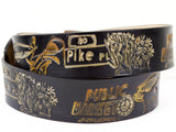 Pike Place Market Tribute Wide Leather Belt