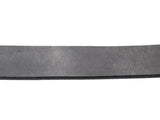 Slate Gray Wide Leather Belt
