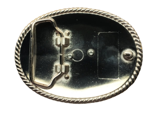 Three of Hearts Belt Buckle