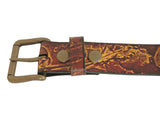 Happy Trails Leather Belt