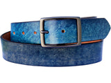 Aqua Leather Belt
