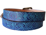 Rose Garden Leather Belt