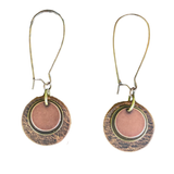 Sacred Spheres Leather Earrings