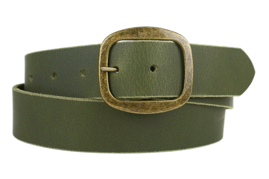 Olive Green Leather Belt | Made in Seattle | Marakesh Leather Olive Green Leather Belt | Made in Seattle | Marakesh Leather