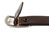 Brown Latigo Wide Leather Belt