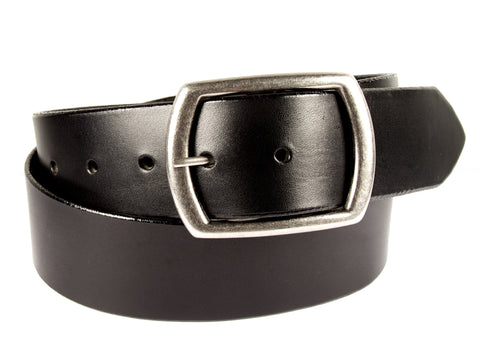 Genuine Leather Brown Belt For Men – 1.75" Wide (44mm) With Removable Buckle