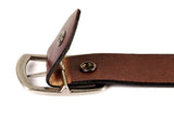 Cognac Latigo Wide Leather Belt