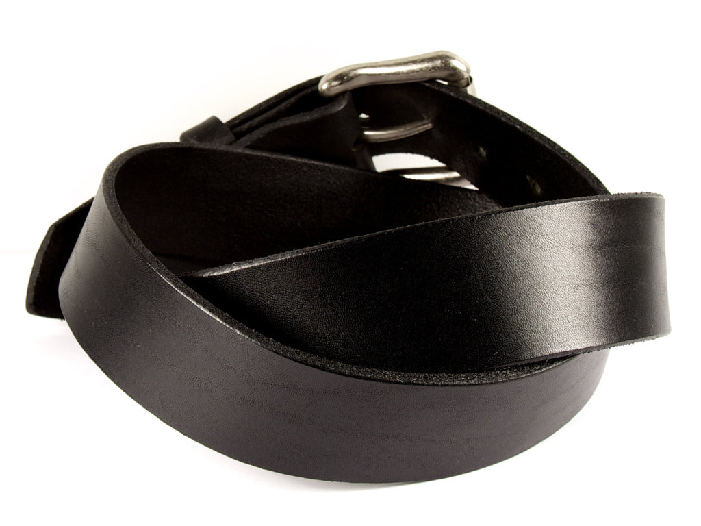 Patent leather belt