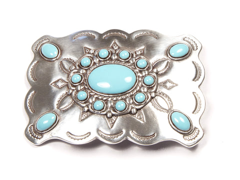 Dream in Turquoise Belt Buckle