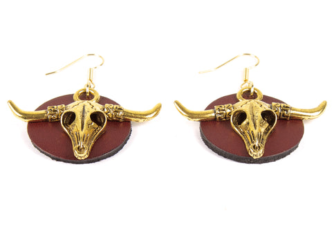 El Toro Leather Earrings