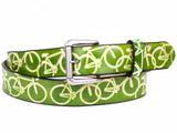 Bicycle Leather Belt