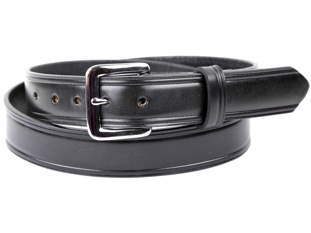 Black Leather Dress Belt | Handmade in Seattle | Marakesh Leather Black Leather Dress Belt | Handmade in Seattle | Marakesh Leather
