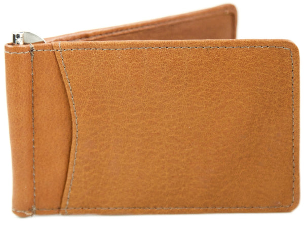 Modern Leather Money Clip