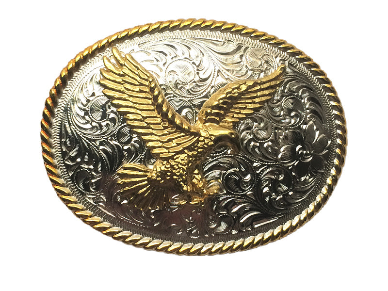 Western Replacement Eagle Belt Buckles Antique 
