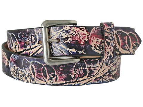 Happy Trails Leather Belt