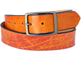 Tangerine Leather Belt