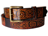 Tattoo Leather Belt