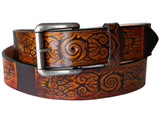 Tattoo Leather Belt